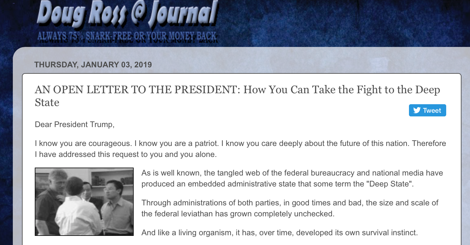 An Open Letter to President Trump, Commander in Chief