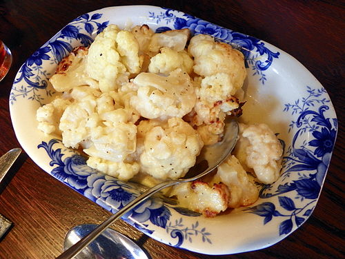 Yeah. Cauliflower is SO racist y’all.