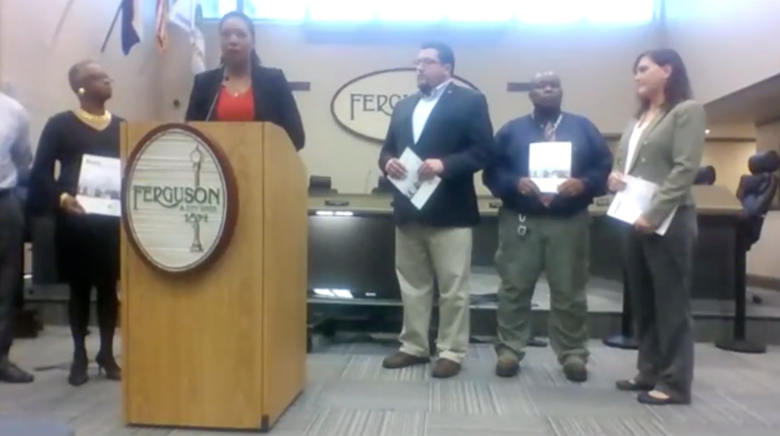 Stacy Washington in Ferguson