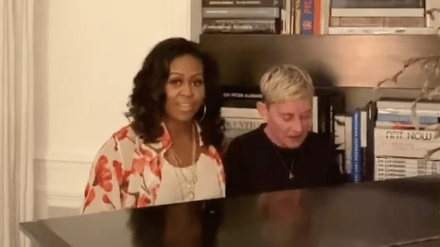 Michelle Obama Teams Up With Ellen DeGeneres To Sing Duet About Her New Book