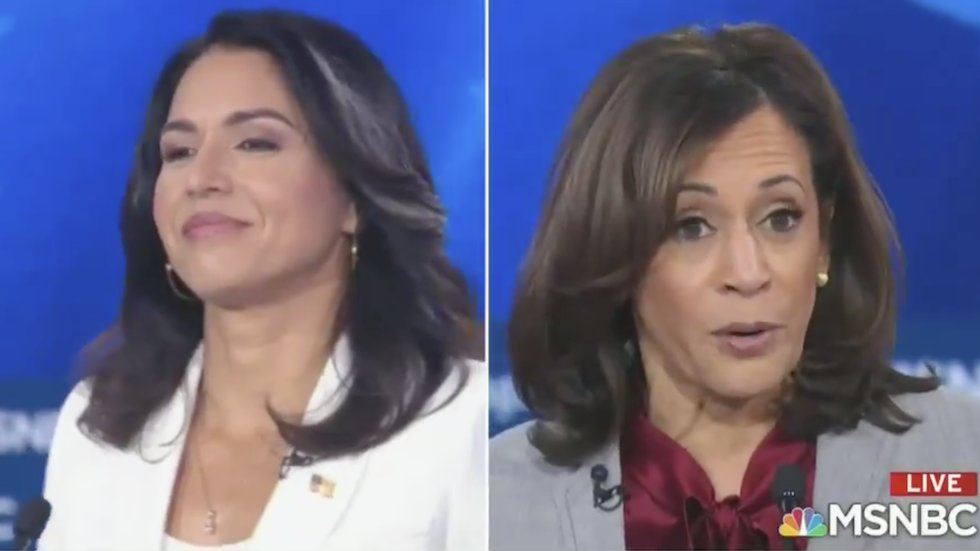 Kamala Harris Rips Tulsi Gabbard During Tense Exchange