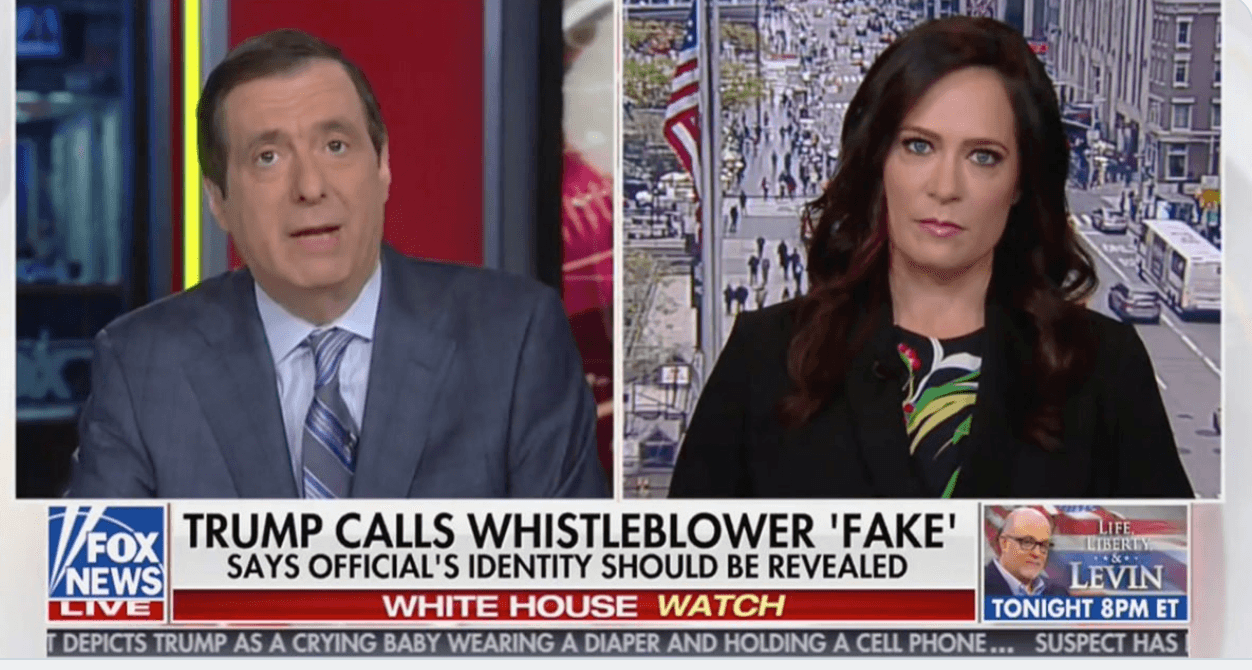White House Press Secretary Stephanie Grisham Clashes With Fox New’s Howard Kurtz