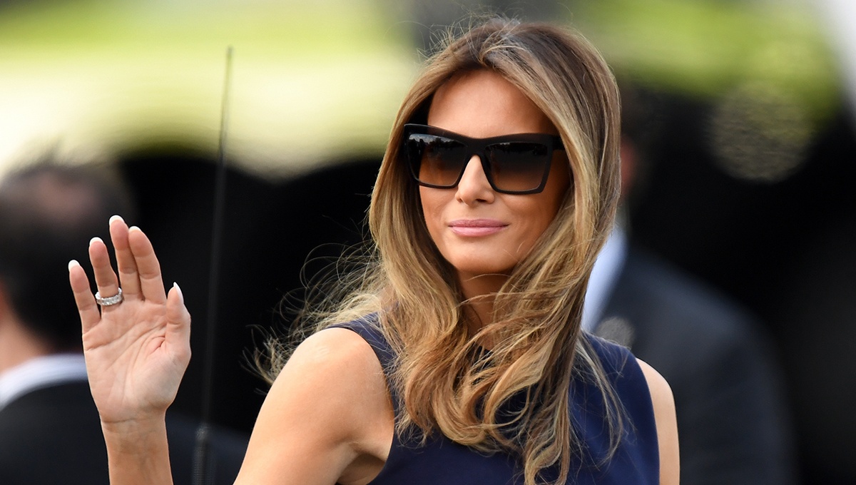 First Lady Melania Trump Makes Solo Trip to Capitol Hill to Talk About Solving the Opioid Crisis