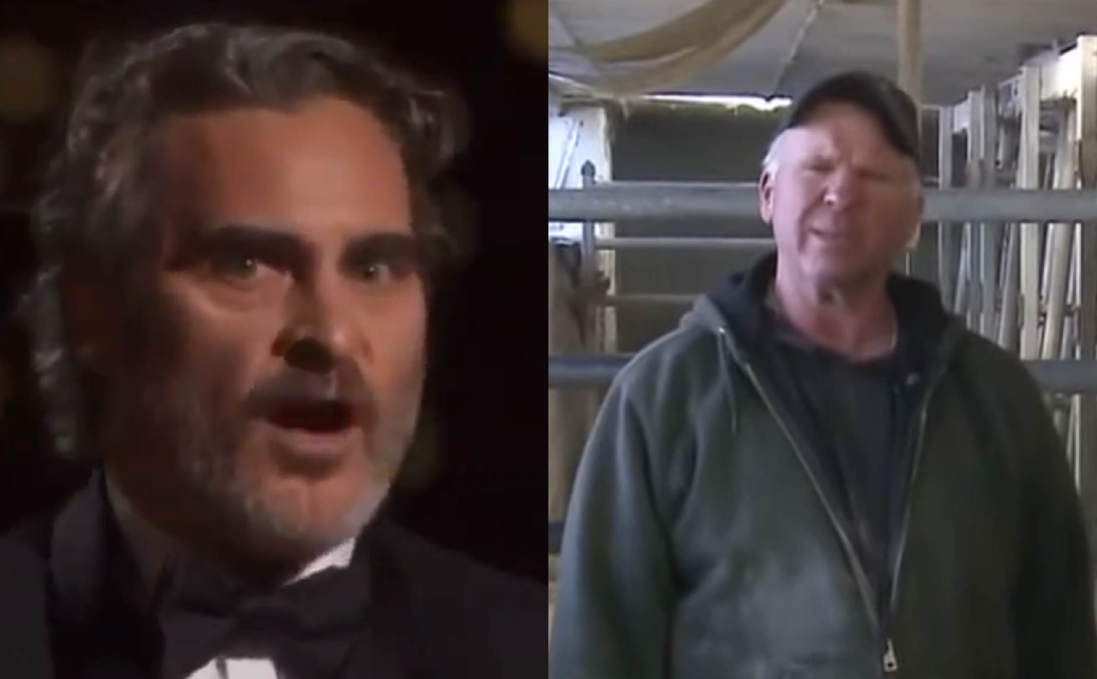 [VIDEO] Dairy Farmer Schools Joaquin Phoenix’s Over His Anti-Milk Oscar Rant ‘We Feed the World – What Do You Do?’