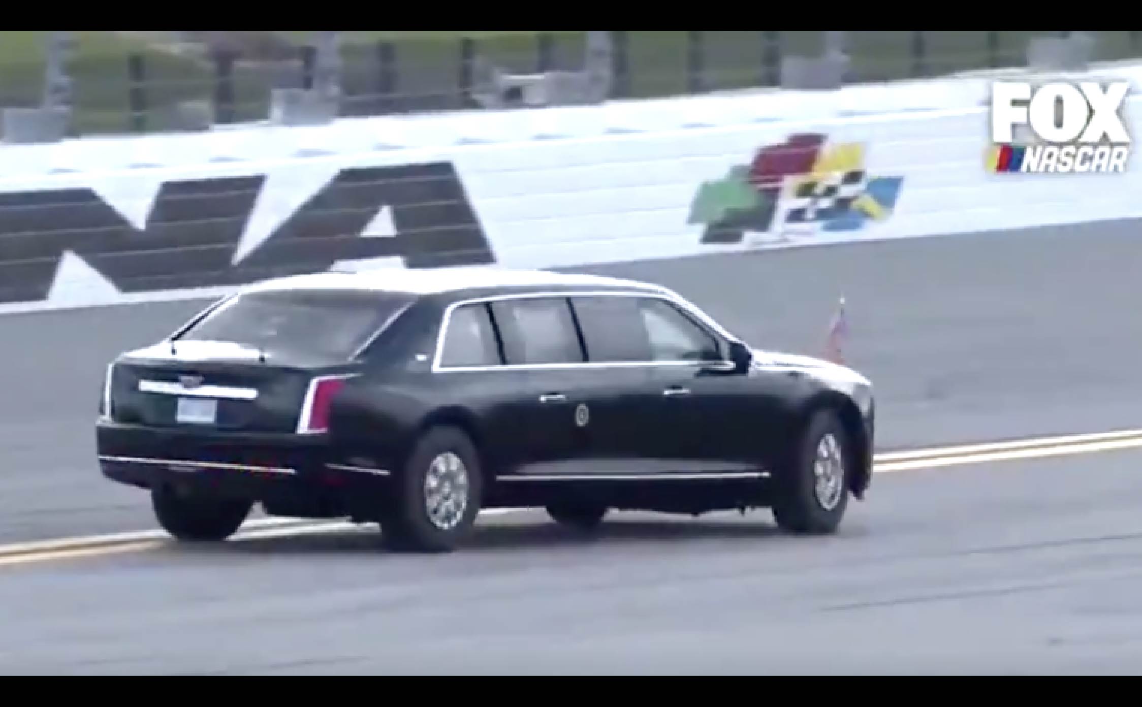 [VIDEO] President Trump Takes “The Beast” For a Few Historic Laps Around the #Daytona500 Track