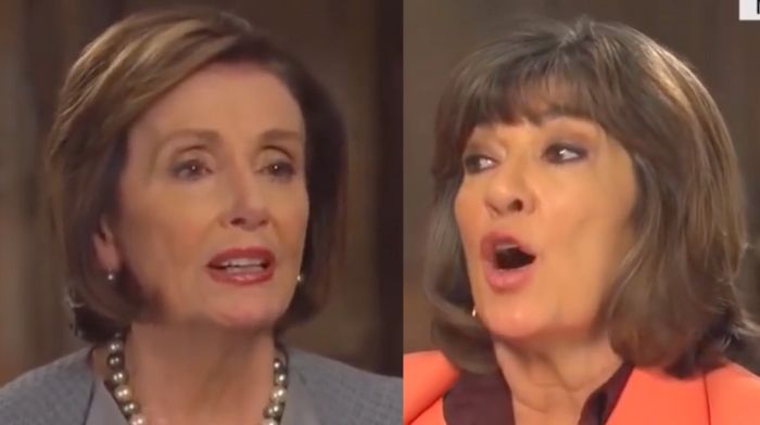 Nancy Pelosi interrupts CNN’s Christiane Amanpour to claim Trump was never acquitted in impeachment trial